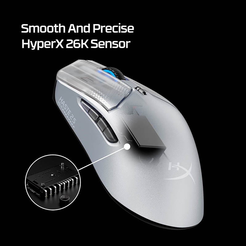 Chuột không dây HyperX Pulsefire Haste 2 S RGB Wireless