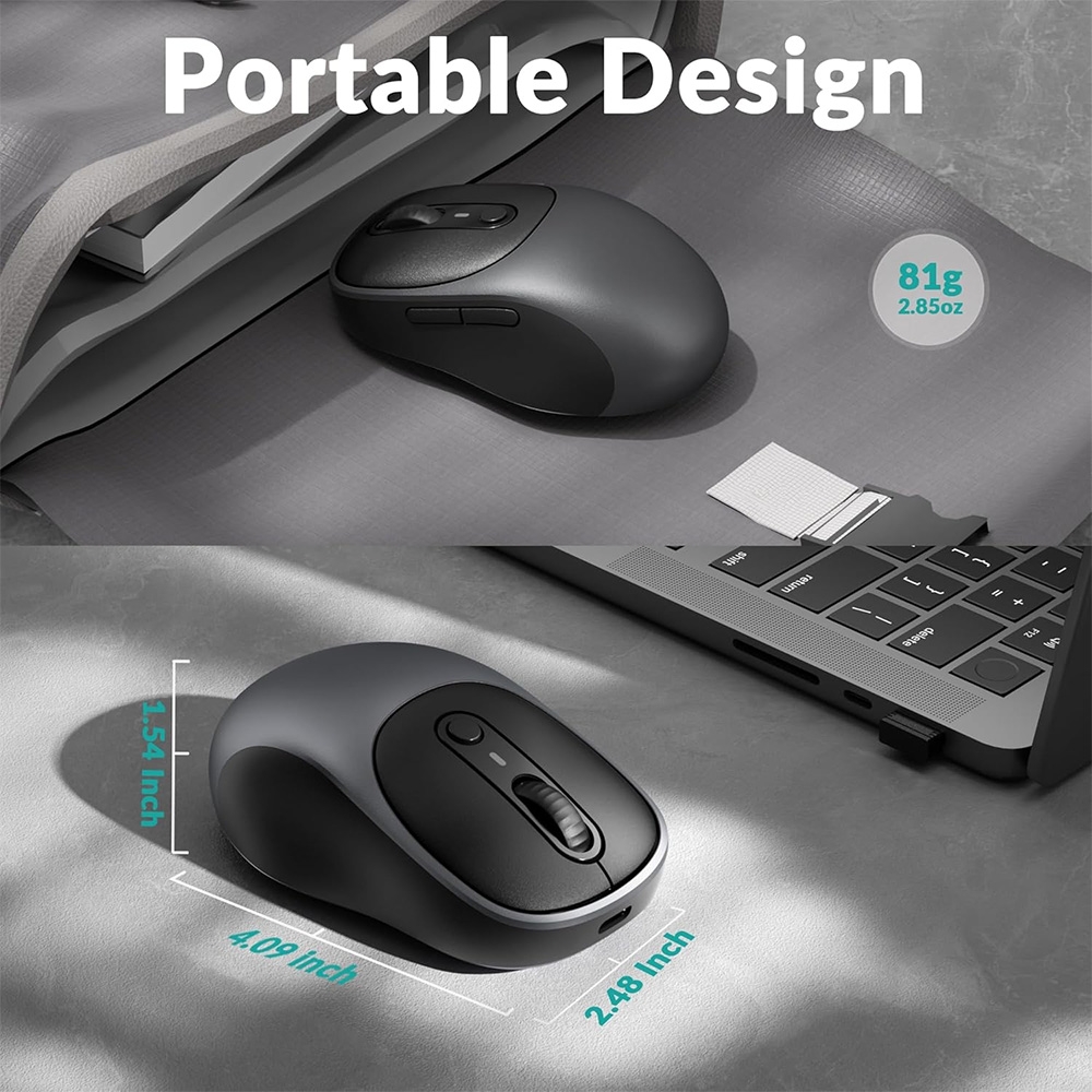 Chuột không dây Keychron BM24 Wireless Pixart 3212 BM24-C61