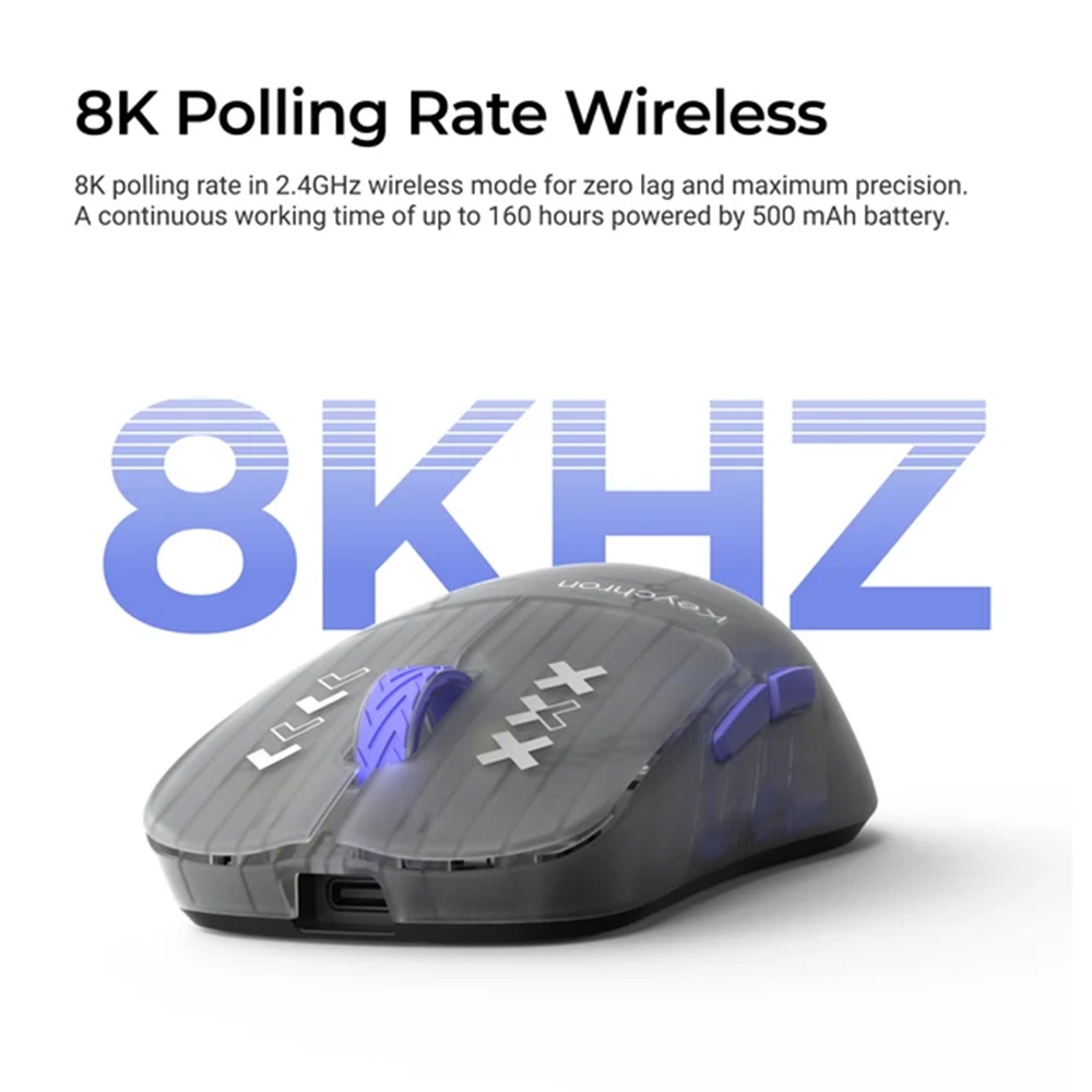 Chuột không dây Keychron G3 Ultra Light Wireless (Pixart 3955)
