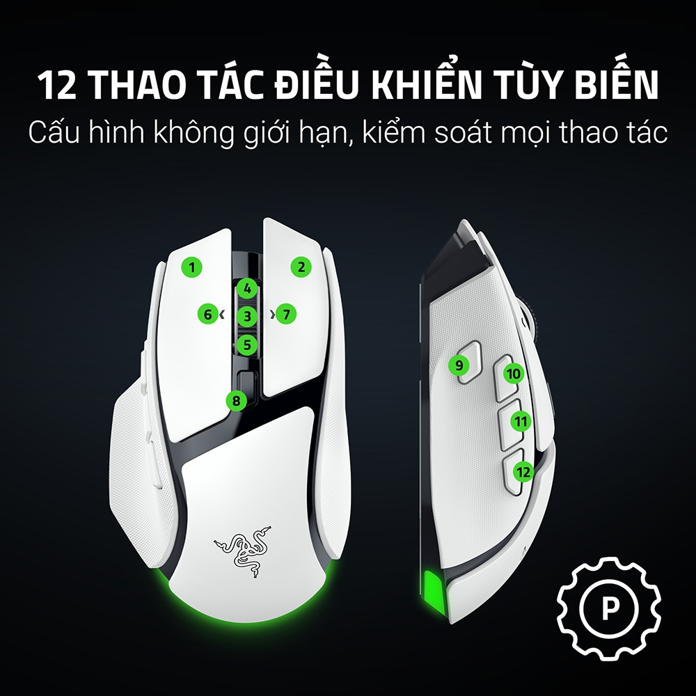 Chuột không dây Razer Basilisk V4 HyperSpeed