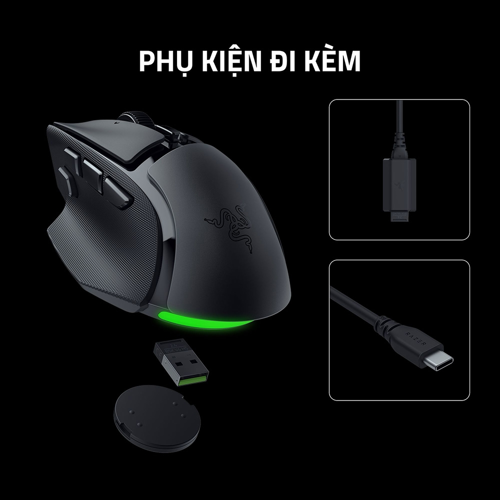 Chuột không dây Razer Basilisk V4 HyperSpeed