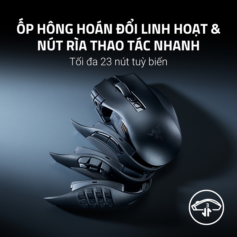 Chuột không dây Razer Naga V3 Pro RZ01-05660100-R3A1