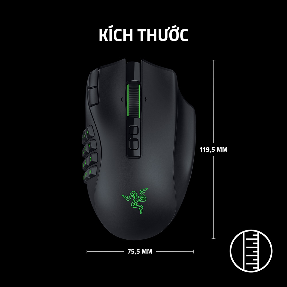 Chuột không dây Razer Naga V3 Pro RZ01-05660100-R3A1