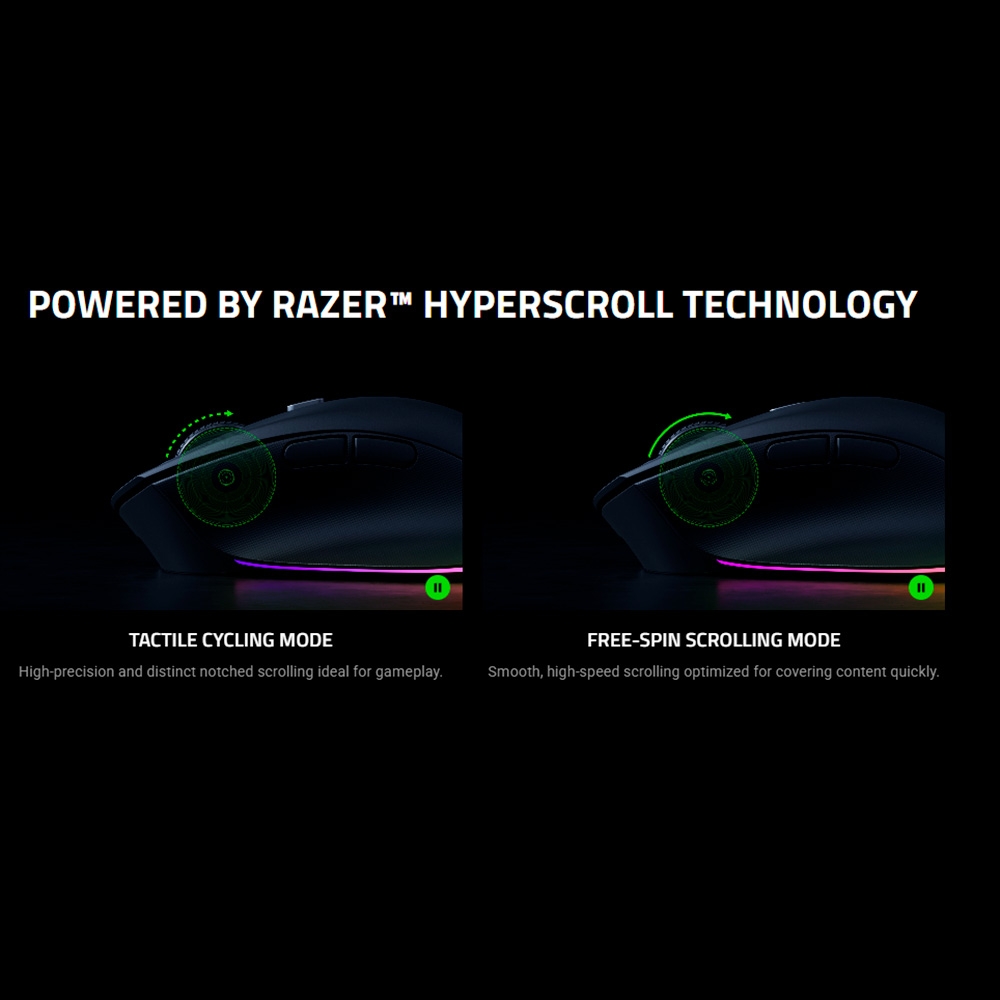 Chuột không dây Razer Pro Click V2 Ergonomic AI Prompt Master RZ01-03900100-R3M1