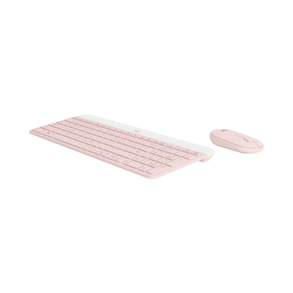 Combo Bàn Phím và Chuột không dây Logitech MK470 Slim Rose 920-011326