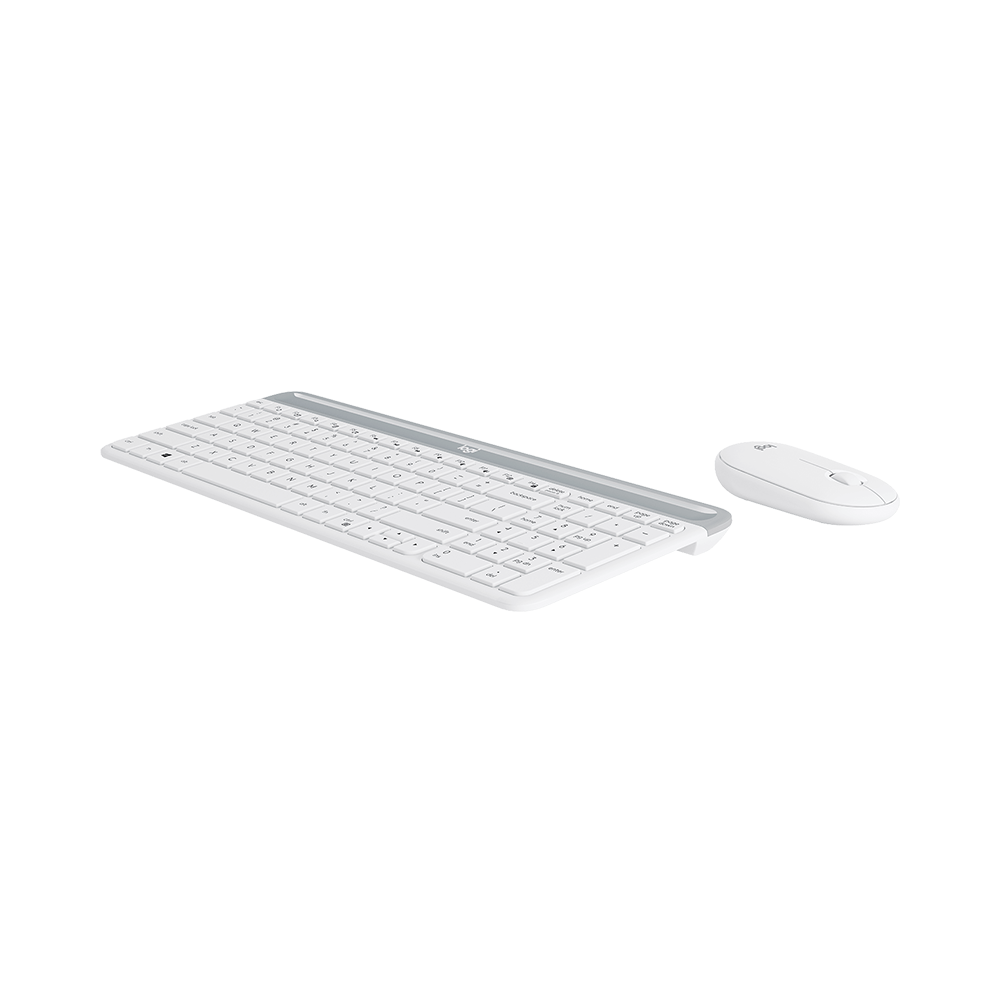 Combo Bàn Phím và Chuột không dây Logitech MK470 Slim White 920-009183