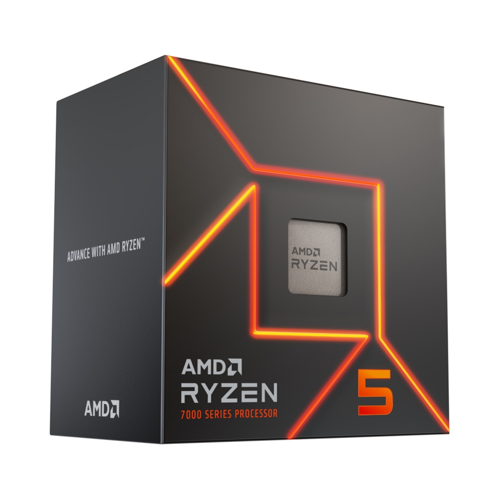 CPU AMD Ryzen 5 7600 3.8GHz 6 cores 12 threads 38MB 100-100001015BOX