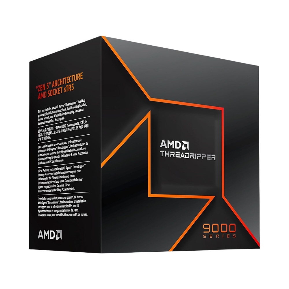 CPU AMD Ryzen Threadripper 9970X 4.0GHz up to 5.4GHz 32 cores 64 threads 160MB 100-100001594WOF