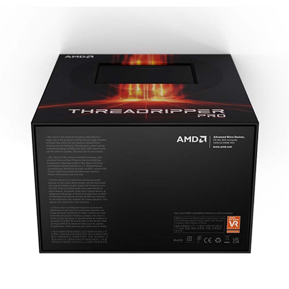 CPU AMD Ryzen Threadripper Pro 5965WX 3.8GHz 24 cores 48 threads 141MB 100-000000446WOF