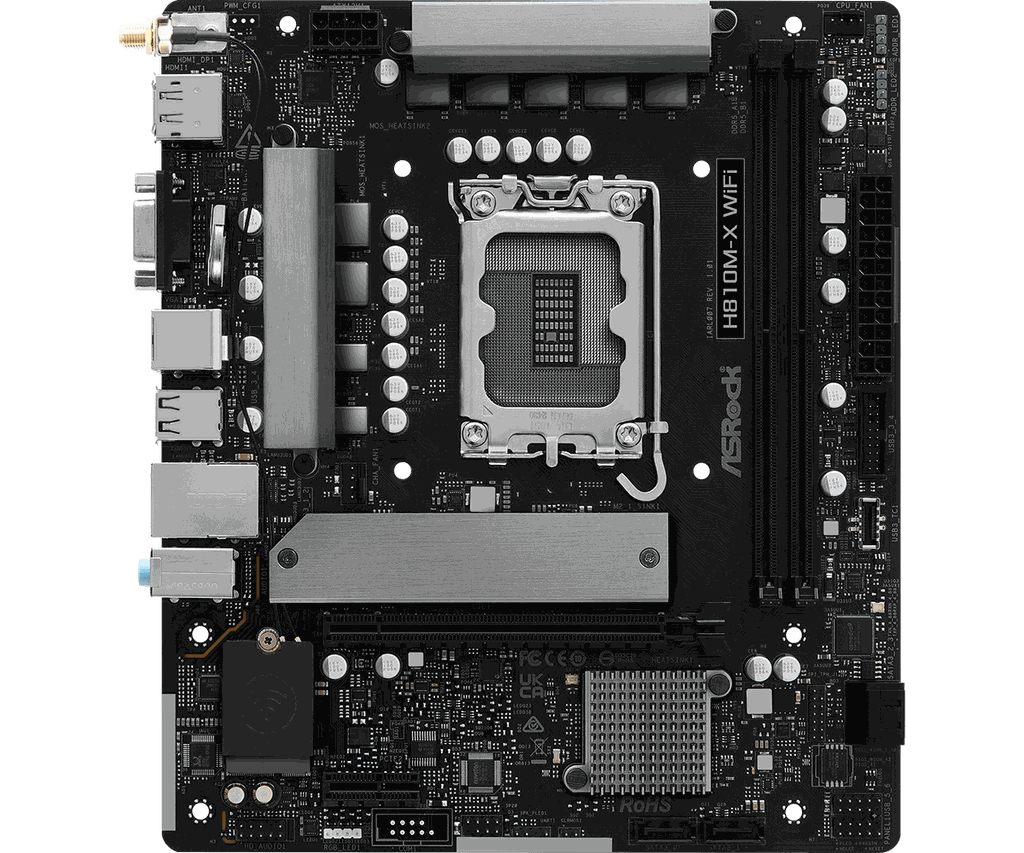 Mainboard ASRock H810M-X WIFI DDR5