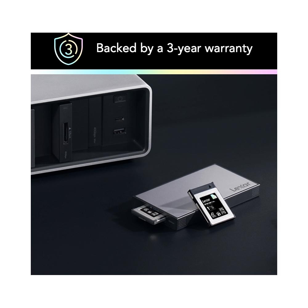 Đầu đọc thẻ nhớ CFexpress Type B Lexar Professional Workflow USB 4.0 Type-C LPWF740N-6ANGL