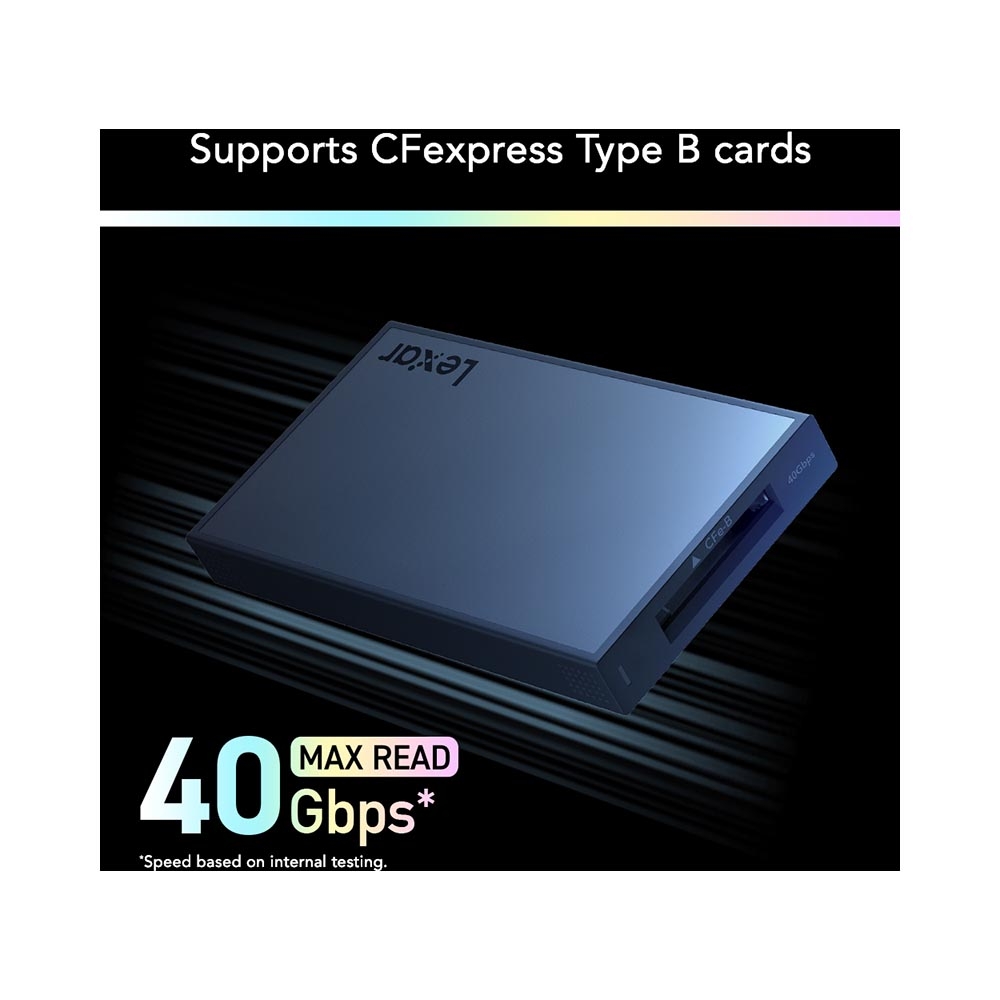 Đầu đọc thẻ nhớ CFexpress Type B Lexar Professional Workflow USB 4.0 Type-C LPWF740N-6ANGL
