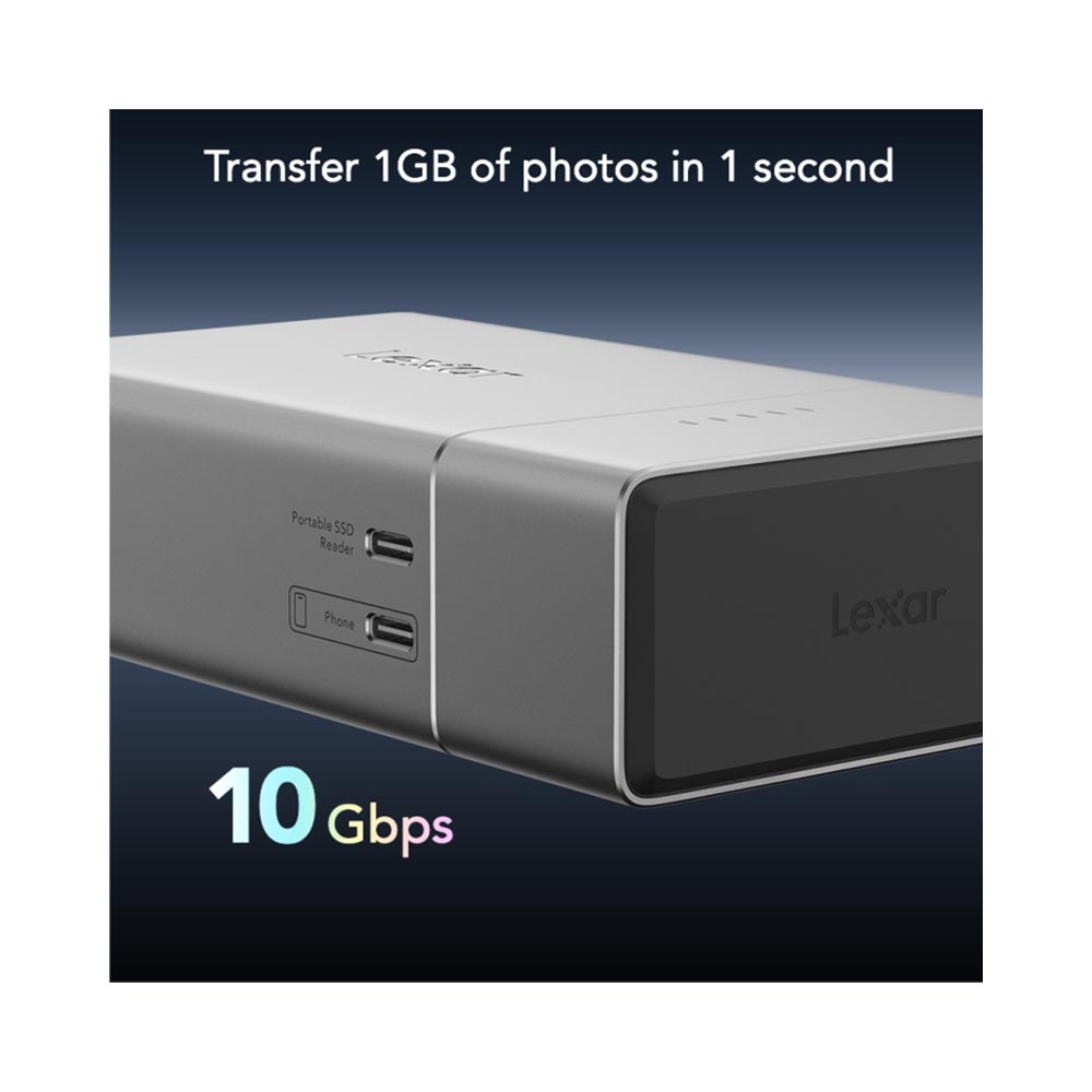 Đầu đọc thẻ nhớ Lexar Professional Workflow Type-C LPWF600N-1ANGL