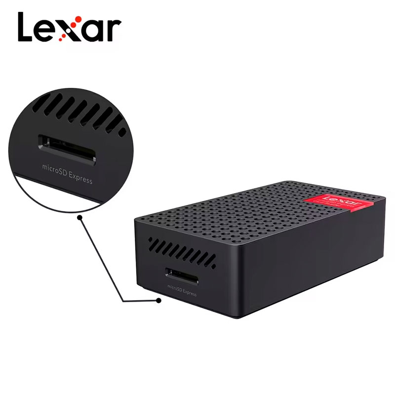Đầu đọc thẻ nhớ MicroSD Lexar PLAY PRO USB 3.2 Gen 2 LRW540U-RNHNG