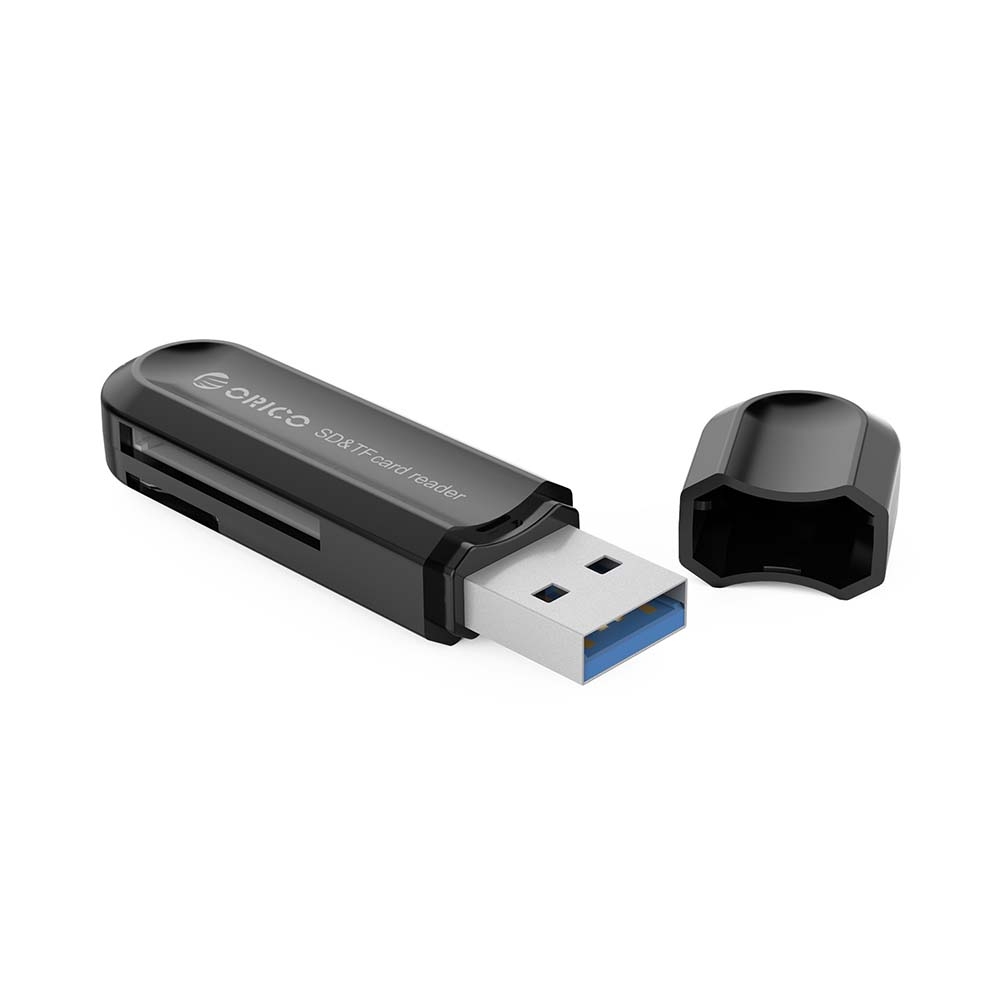 Đầu đọc thẻ nhớ MicroSD/SD Orico USB 3.0 CRS21-BK