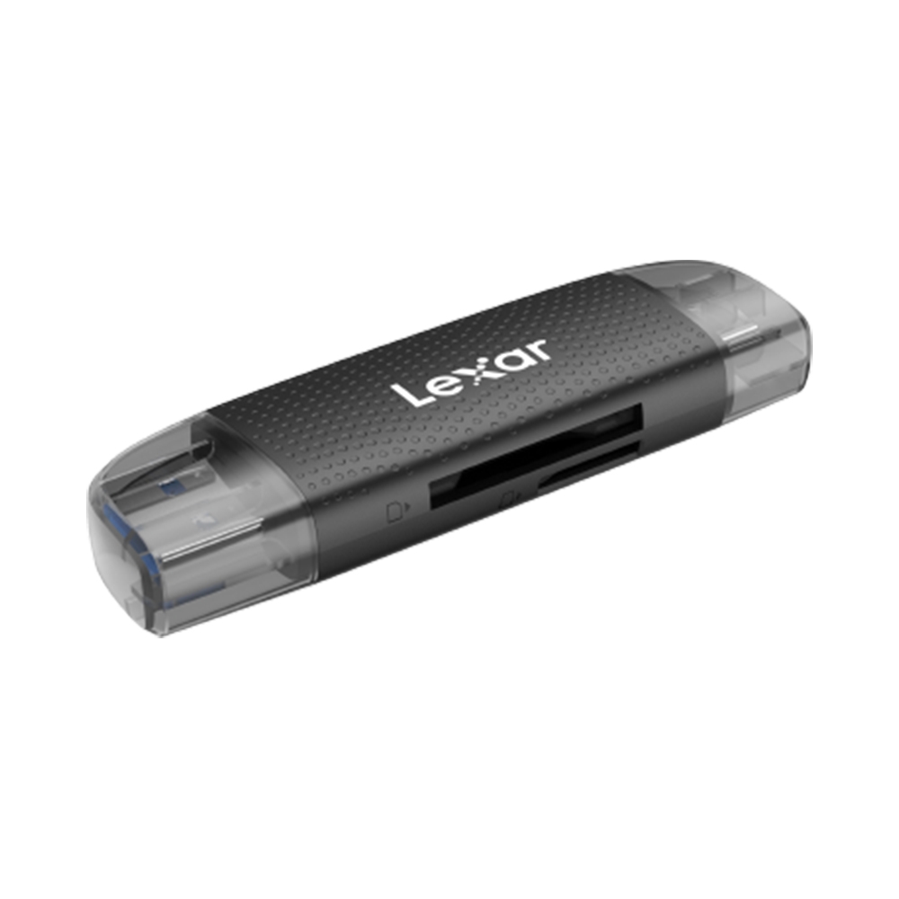 Đầu đọc thẻ nhớ MicroSD/SD Lexar USB 3.2 USB Type-A/C LRW310U-BNBNG