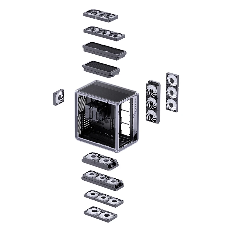 Case máy tính Jonsbo BO400 Gray