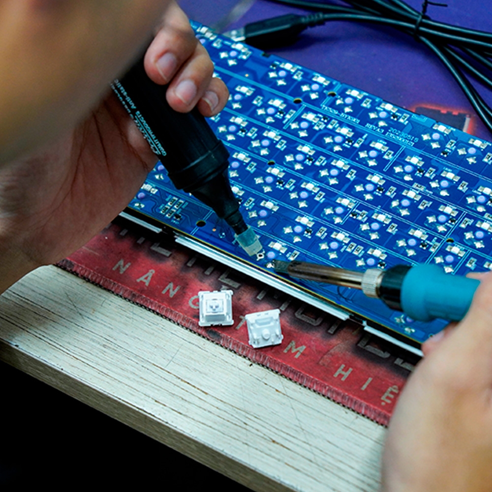 Dịch vụ Combo tháo, lắp, hàn switch bàn phím cơ