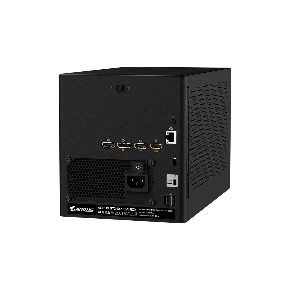 Dock eGPU Gigabyte AORUS RTX 5090 AI BOX GV-N5090IXEB-32GD