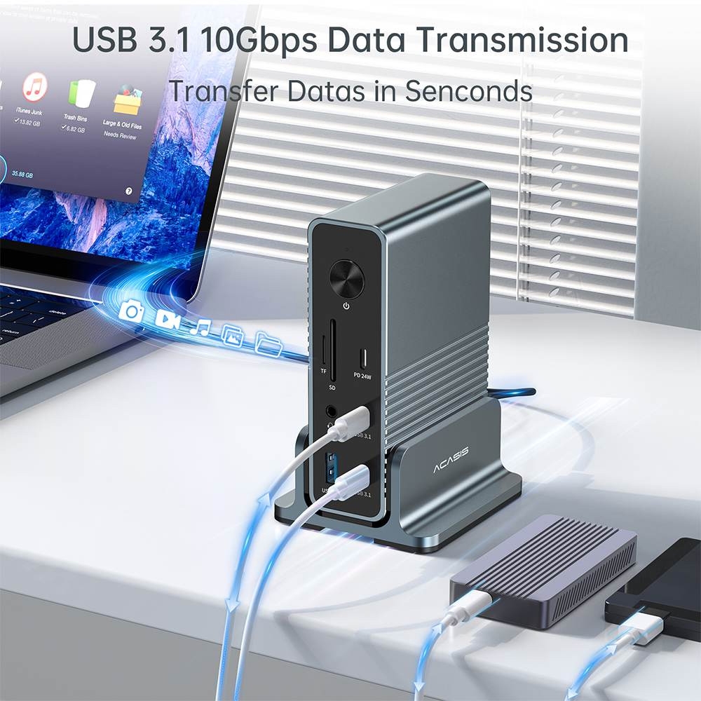 Docking Station ACASIS USB-C 15-in-1 DS-7A15