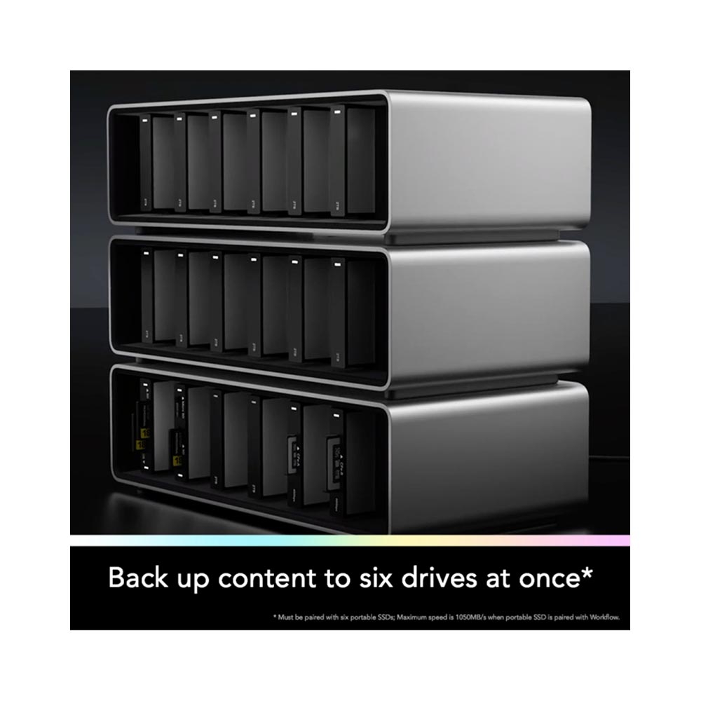 Docking Station Lexar Professional Workflow WF800 All-in-One 6-Bay LPWF800N-4A1NGL