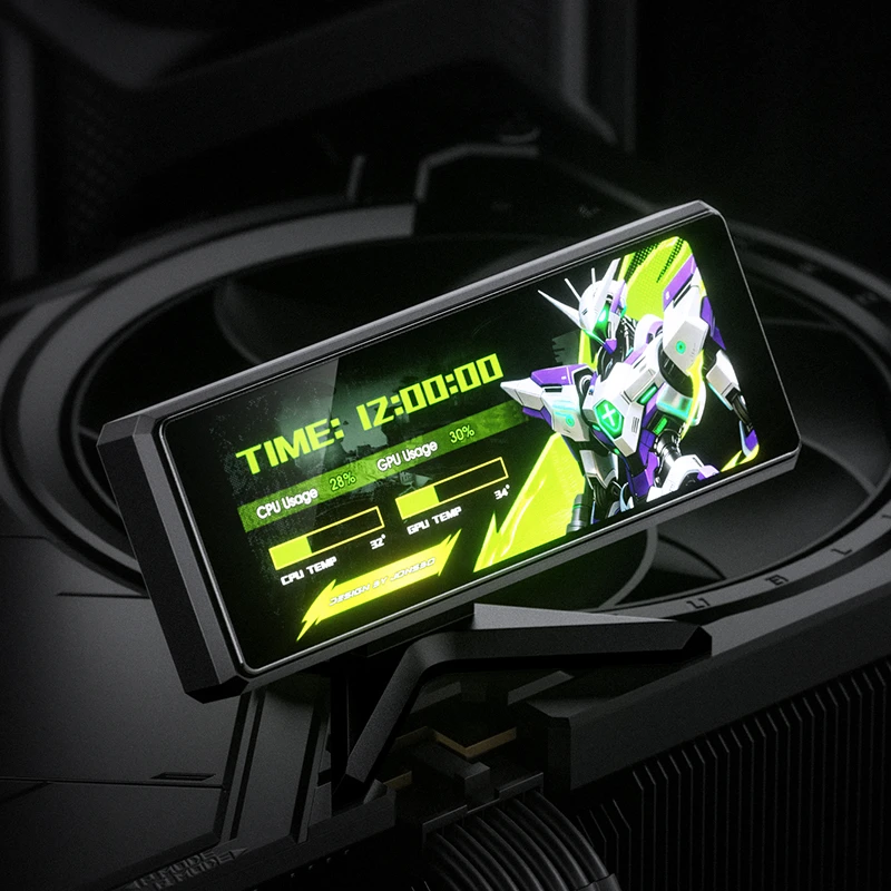 Màn hình phụ Jonsbo 3.39 Inch DS339 Black-FV