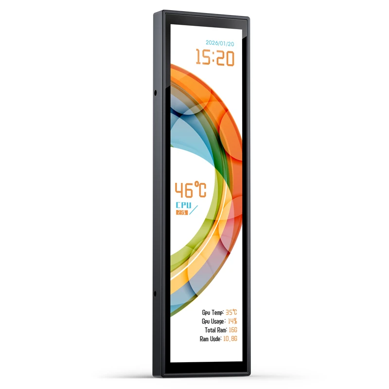 Màn hình phụ Jonsbo 9.16 Inch DS916 Black-FV