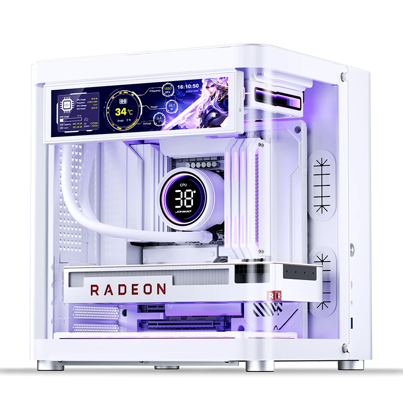 Màn hình phụ Jonsbo 9.16 Inch DS916 White-FV