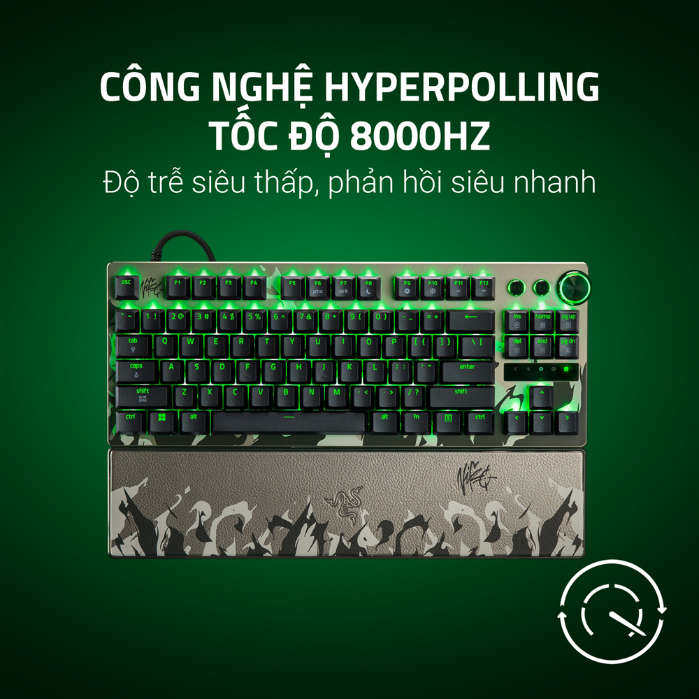 Bàn phím cơ Razer Huntsman V3 Pro 8KHz NiKo Edition Analog Optical RZ03-05521500-R3M1