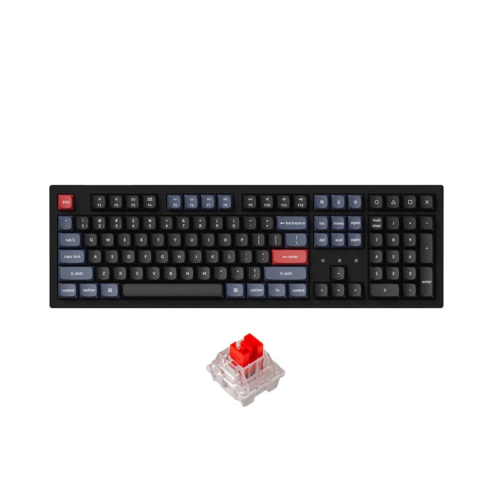 Bàn phím cơ không dây Keychron K10 Pro Full Assembled RGB HotSwap Keychron K Pro Switch Red / Brown