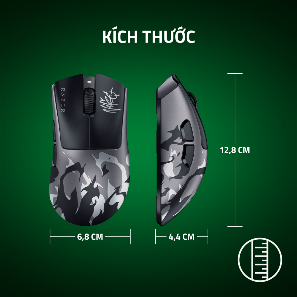 Chuột Gaming không dây Razer DeathAdder V4 Pro NiKo Edition RZ01-05330300-R3M1
