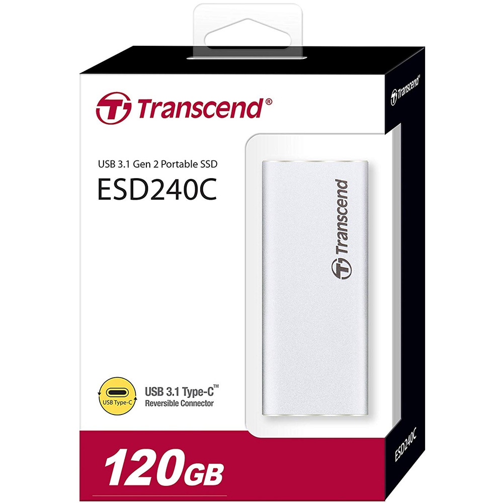 Ổ cứng di động SSD 120GB Transcend ESD240C 520MB/s TS120GESD240C