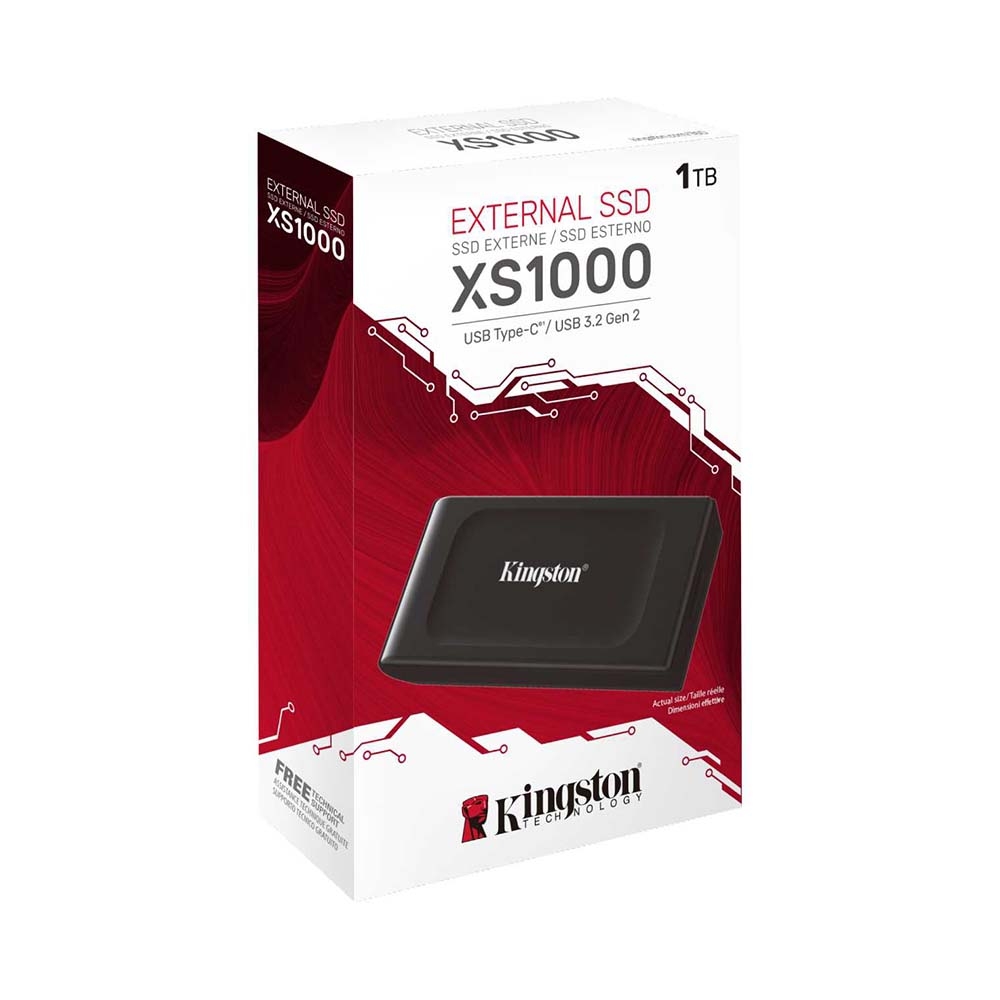 Ổ cứng di động SSD 1TB Kingston XS1000 1050MB/s SXS1000/1000G