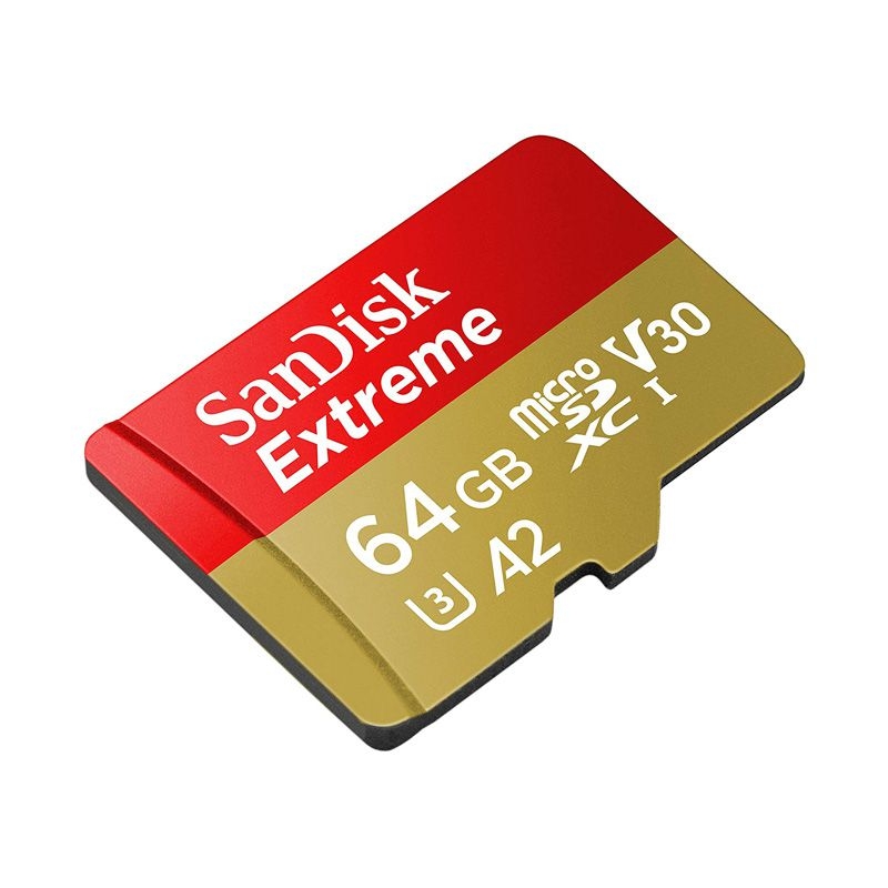 Thẻ Nhớ MicroSDXC SanDisk Extreme V30 A2 64GB 170MB/s SDSQXAH-064G-GN6MN
