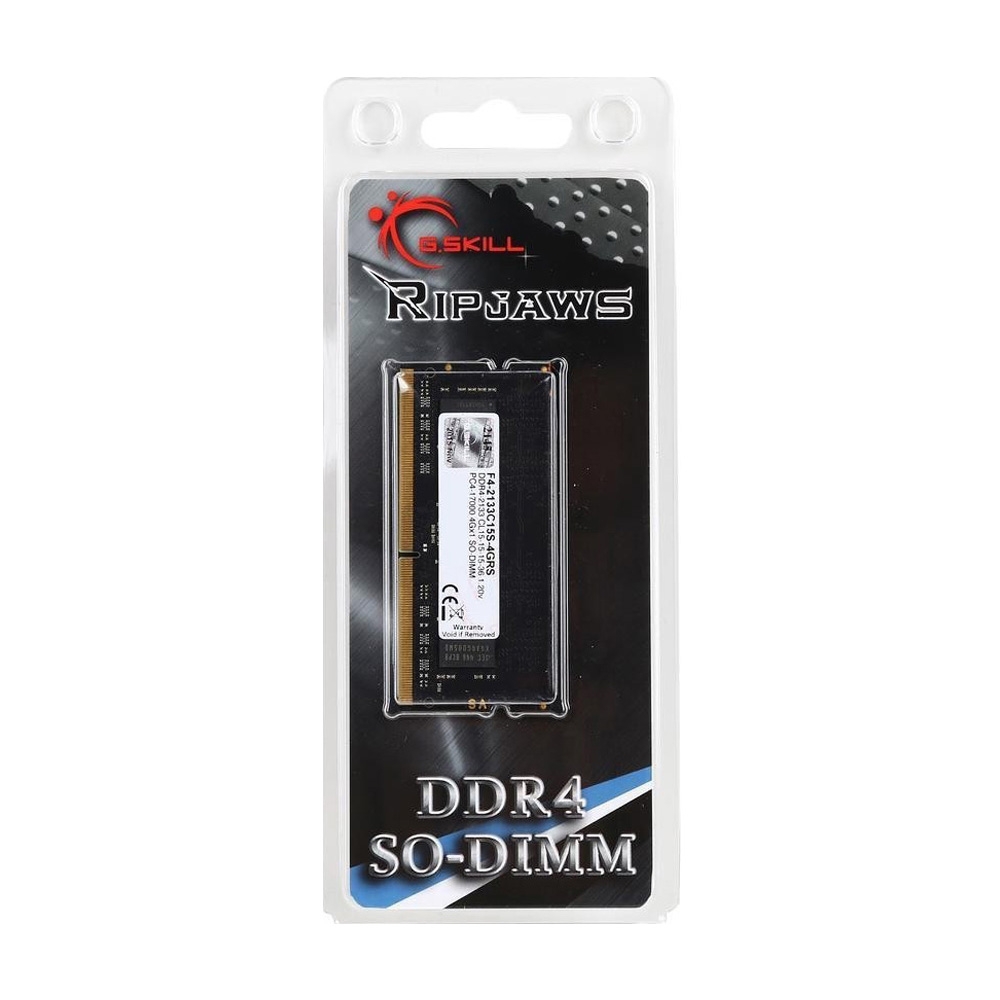 Ram Laptop G.Skill Ripjaws DDR4 16GB Bus 2133MHz 1.2v F4-2133C15S-16GRS