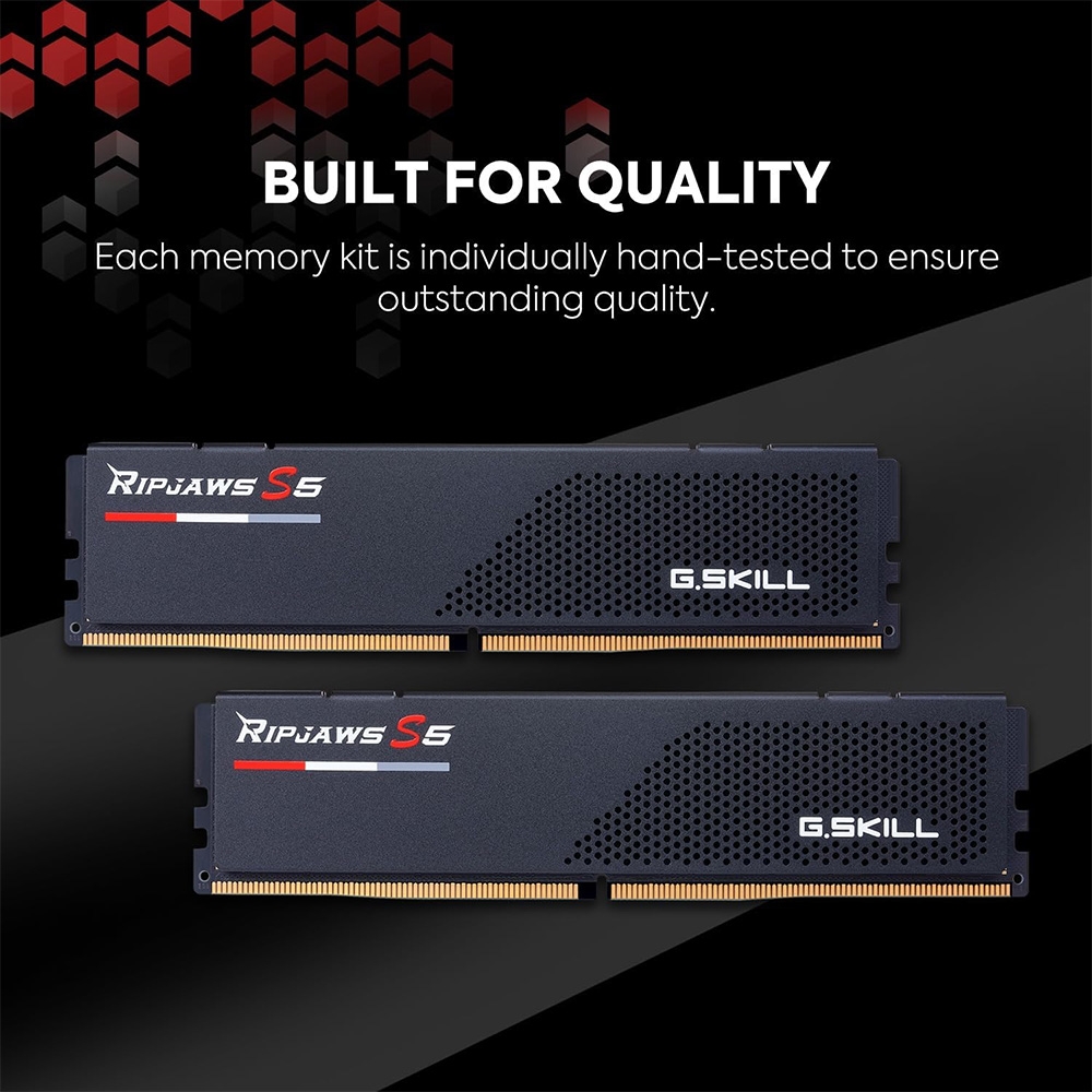 RAM PC G.Skill Ripjaws S5 96GB 5200MHZ DDR5 (2x48GB) F5-5200J4040A48GX2-RS5K