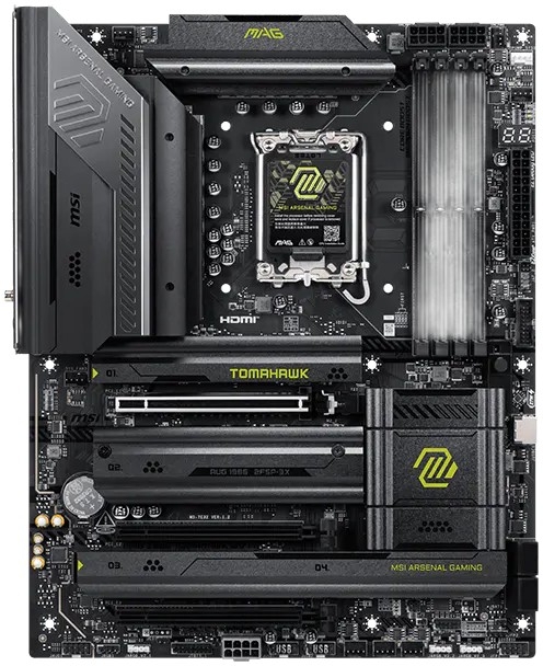 Mainboard MSI MAG Z890 TOMAHAWK WIFI II DDR5