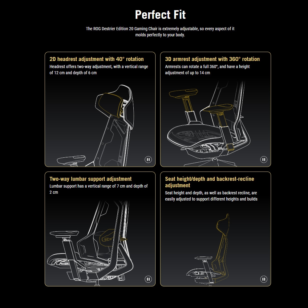 Ghế ASUS ROG Destrier Edition 20