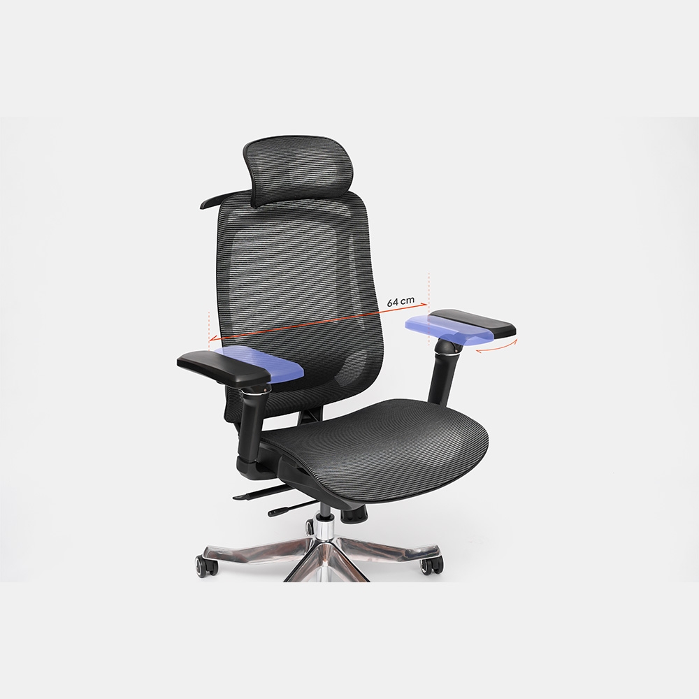 Ghế công thái học HyperWork Airy Pro 6D HPW-OC04