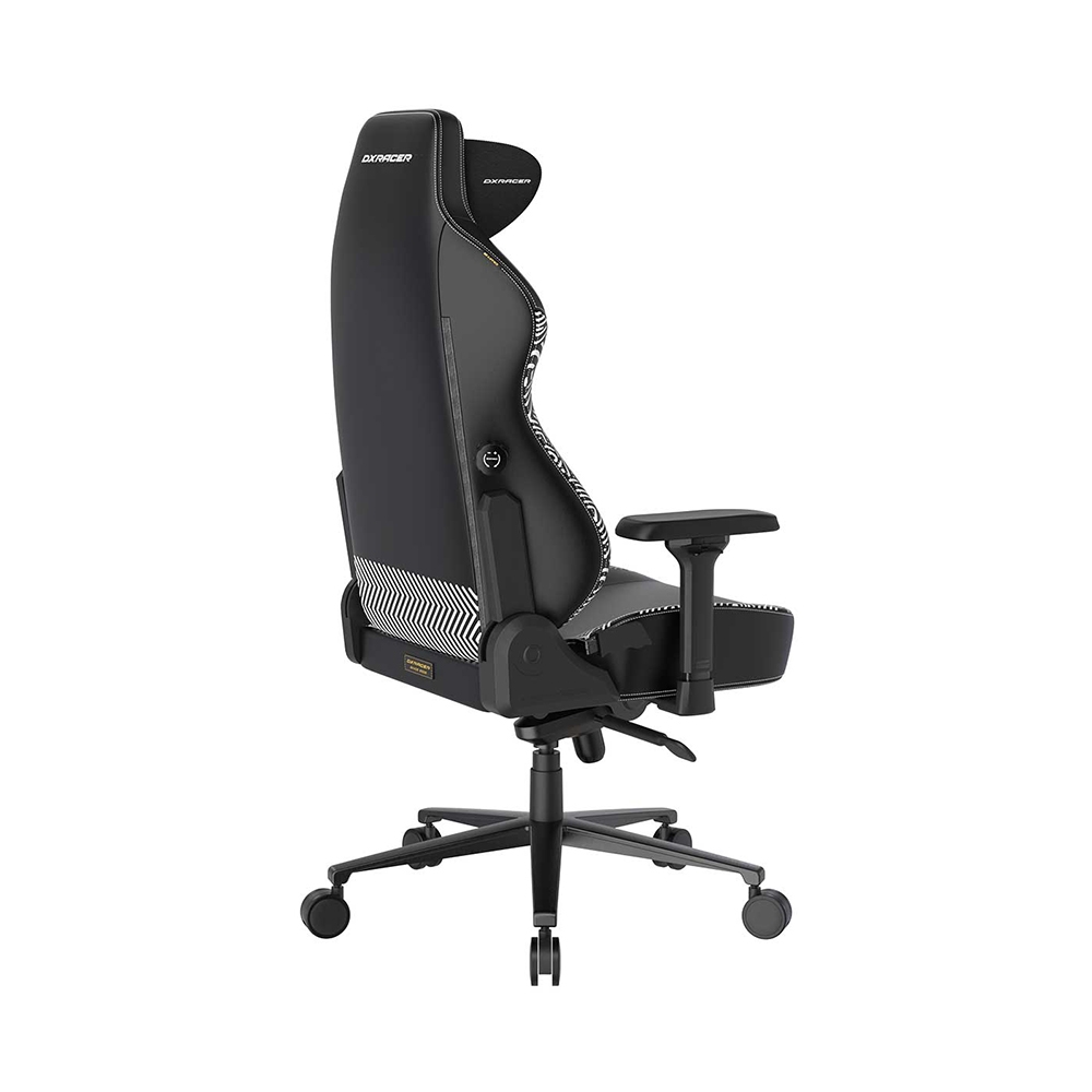 Ghế Gaming DXRacer Craft Pro Stripes1 Black White Regular/L