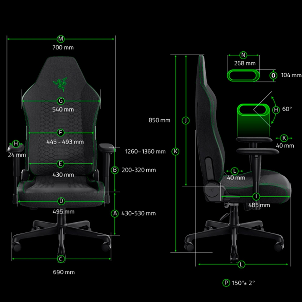 Ghế Razer Iskur V2 X NewGen