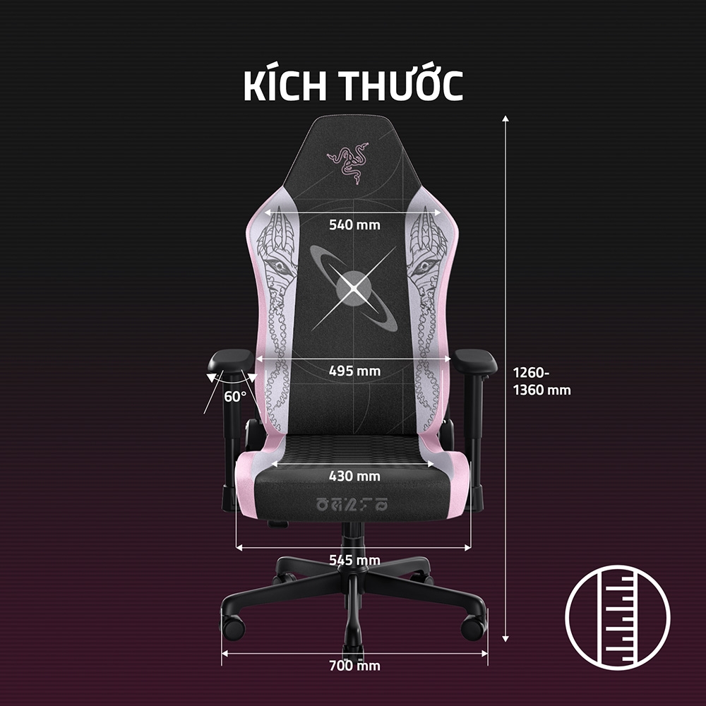 Ghế Razer Iskur V2 X Wuthering Waves Edition RZ38-05311500-R3UA