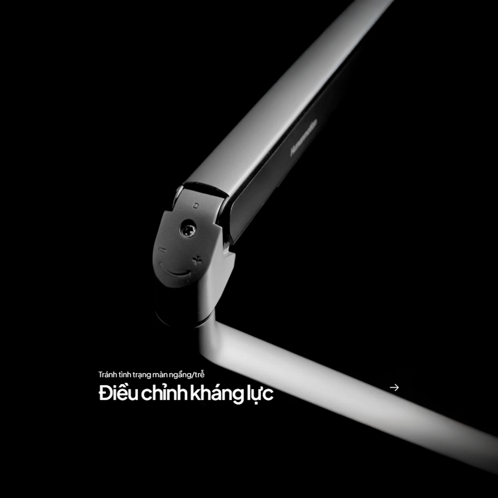 Giá đỡ 2 màn hình Human Motion T6 Pro Dual 2025 17-32 Inch