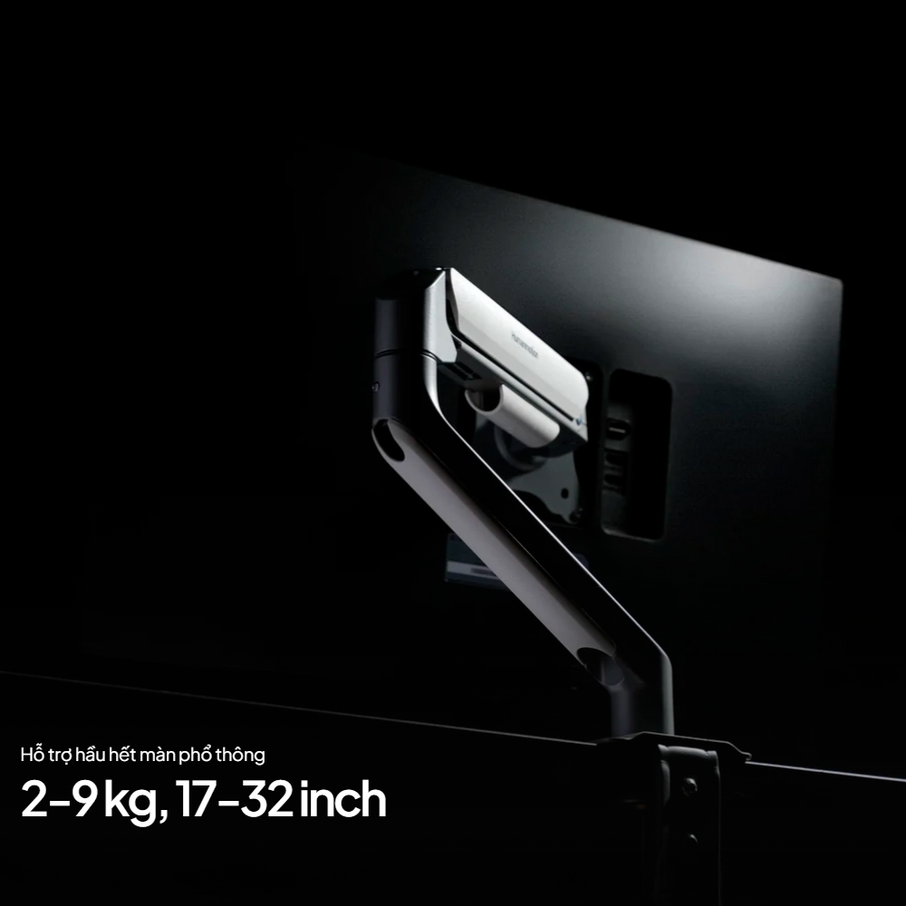 Giá đỡ 2 màn hình Human Motion T6 Pro Dual 2025 17-32 Inch