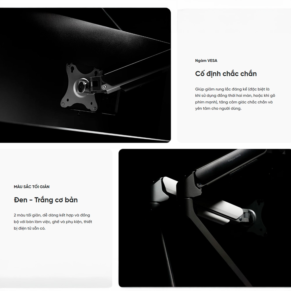 Giá đỡ màn hình Hyperwork T6 Pro 17-32 inch