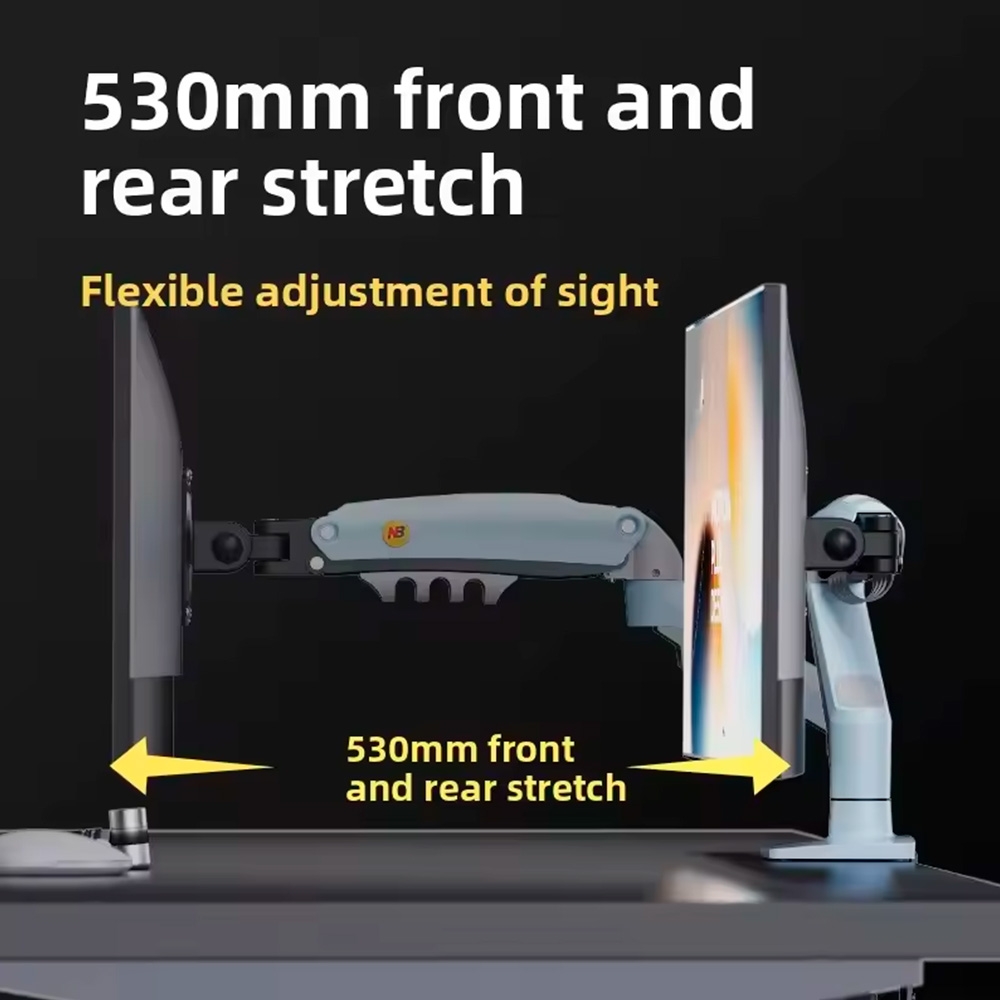 Giá đỡ màn hình North Bayou 17-30 Inch F80-XV Gray Blue F80-XV-GRA