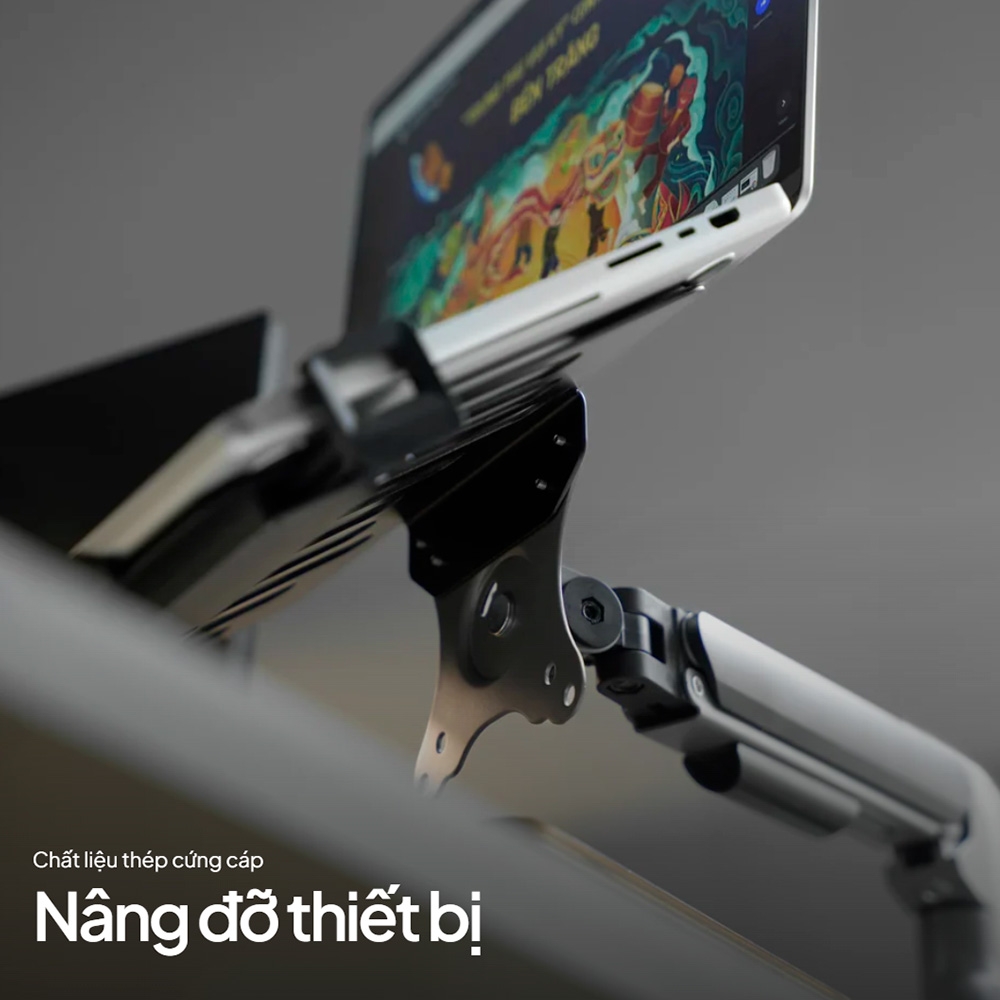 Giá treo Laptop Holder HyperWork VESA HPW-LT03-BLK