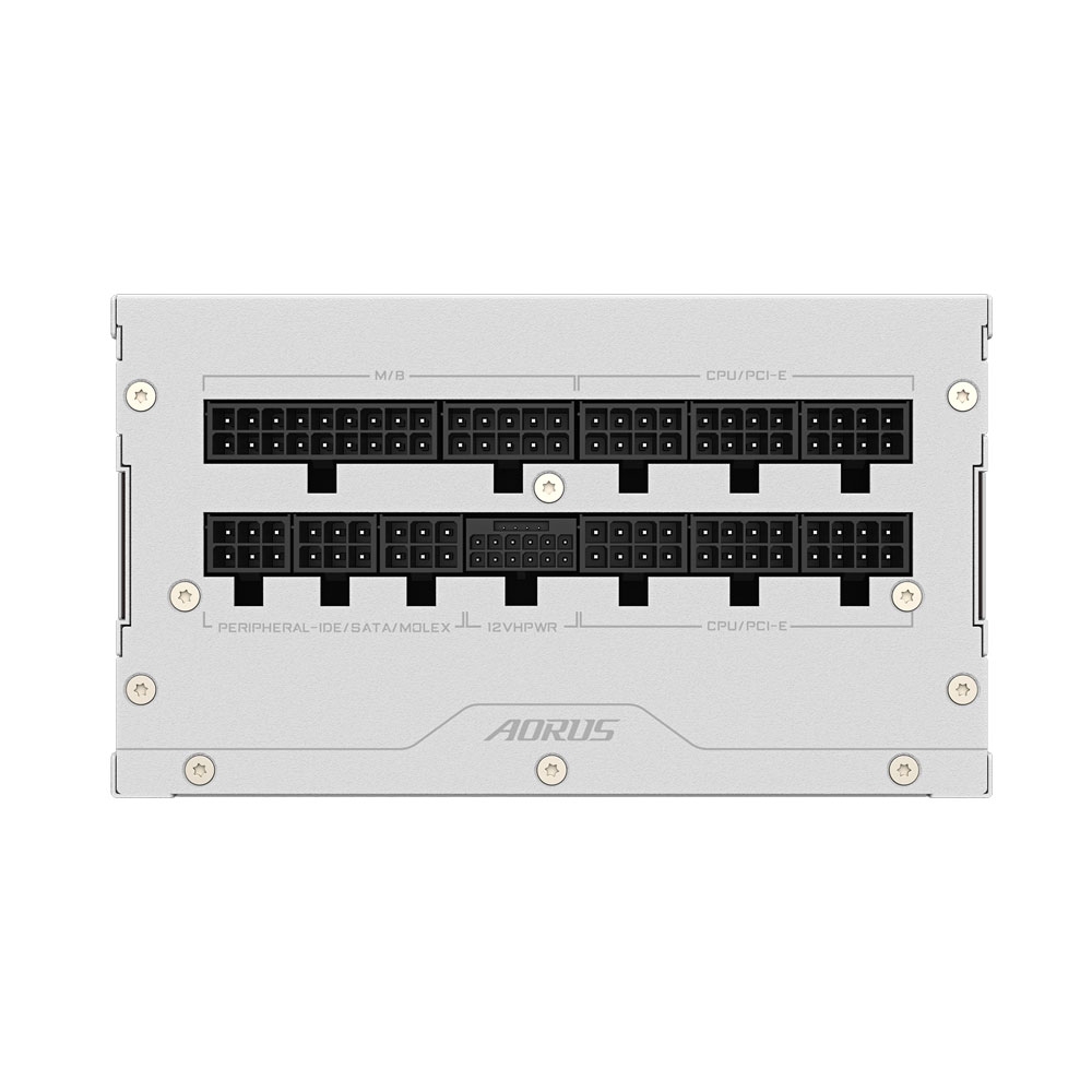 Nguồn máy tính Gigabyte AORUS ELITE P1000W ICE PCIE5 1000W 80 Plus Platinum GP-AE1000PM-PG5-ICE