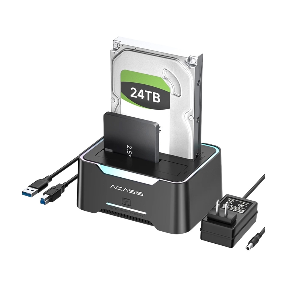 HDD Docking ACASIS 2.5'' - 3.5'' USB 3.2 SATA III EC-6104