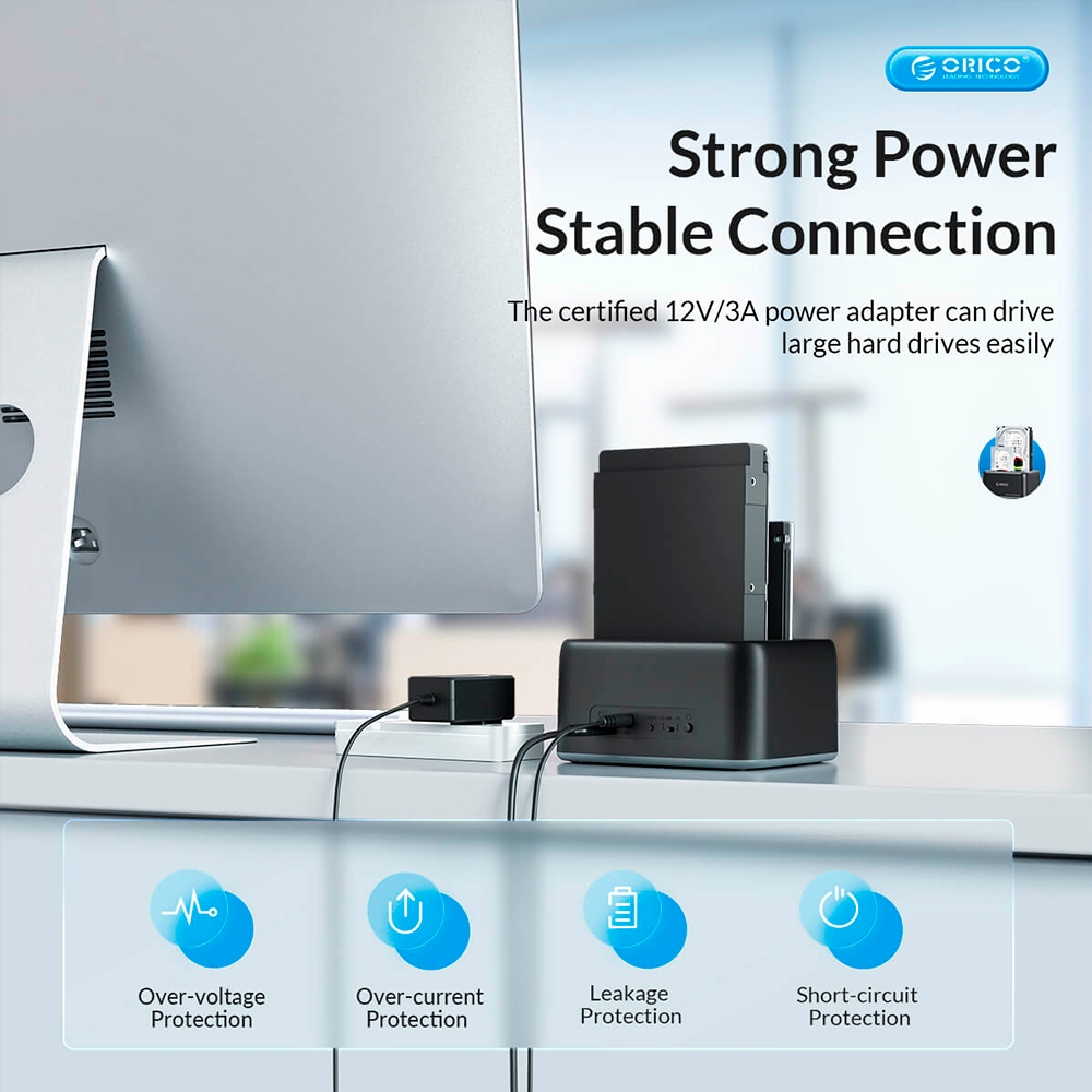 HDD Docking Orico 2 bays 2.5